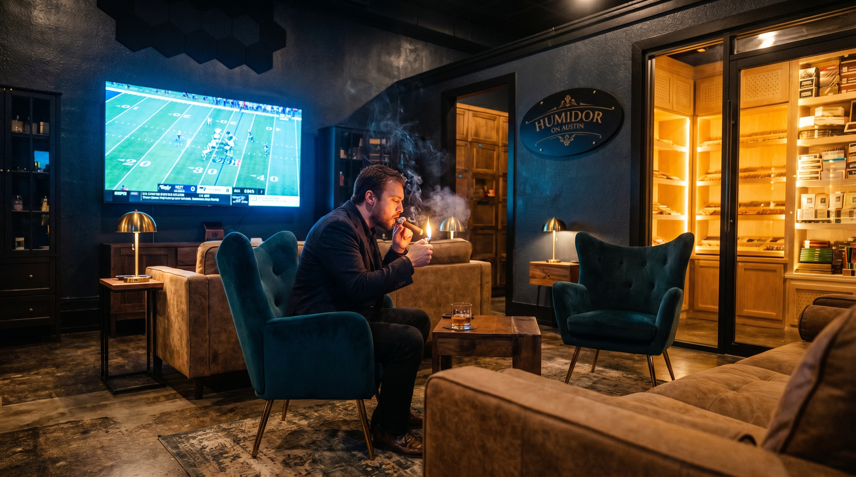 Lounge interior full view