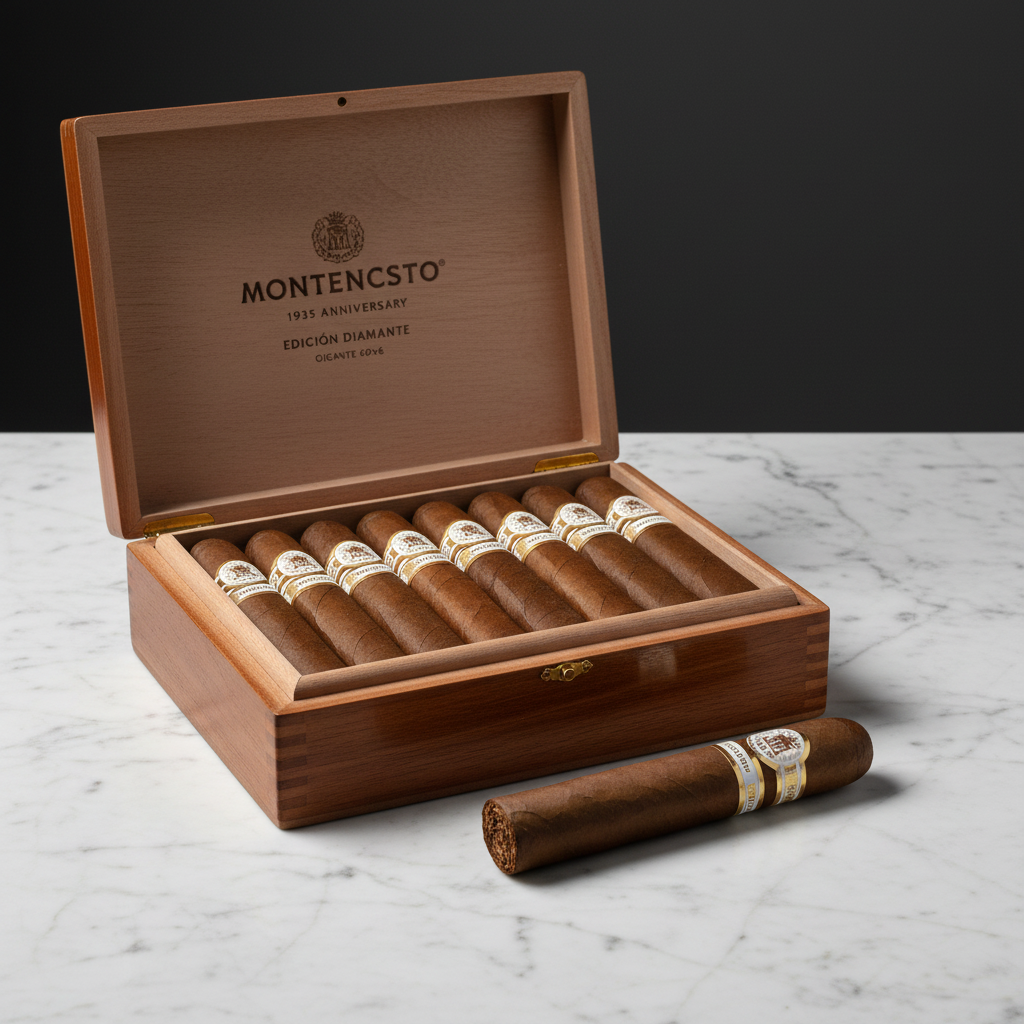 Montecristo 1935 Anniversary Edicion Diamante Gigante 60x6