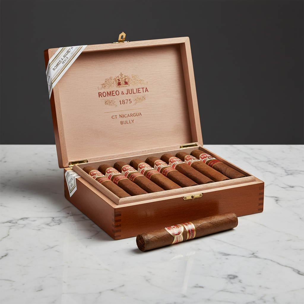 Romeo Y Julieta 1875 CT Nicaragua Bully