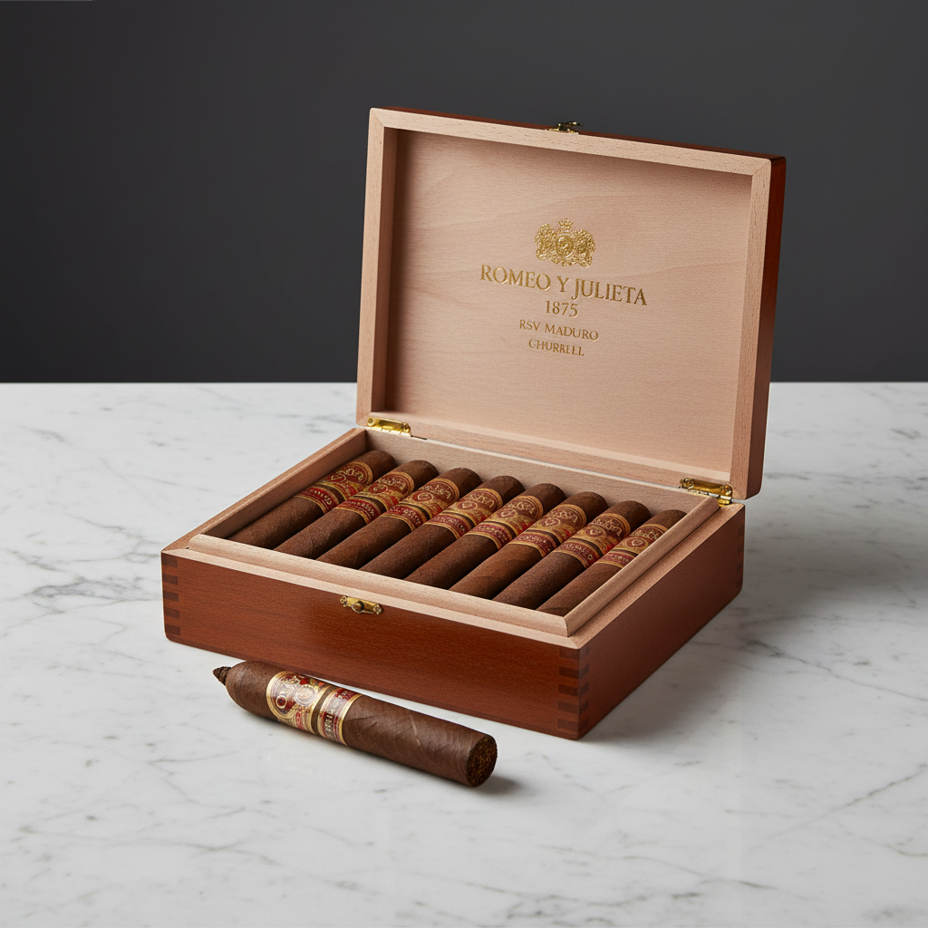 Romeo Y Julieta 1875 Rsv Maduro Churchill