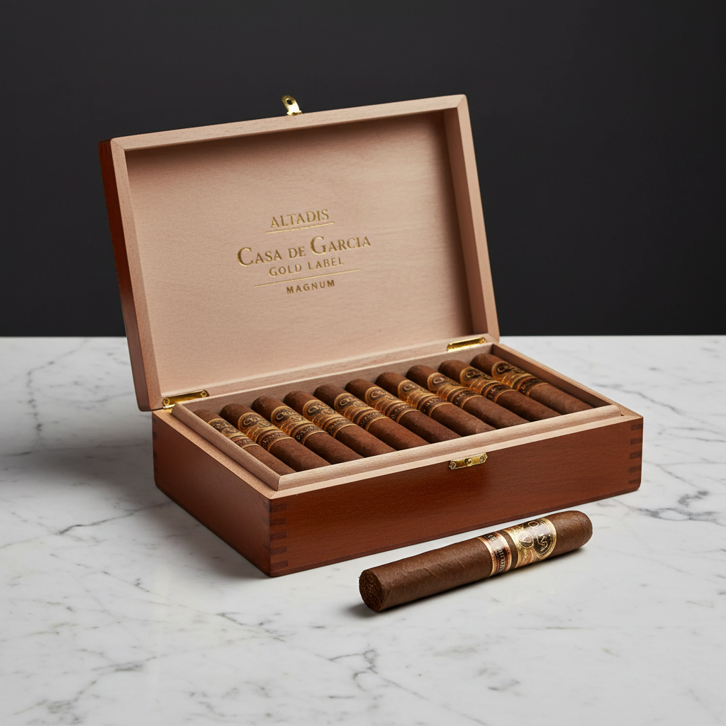 Altadis Casa de Garcia Gold Label Magnum