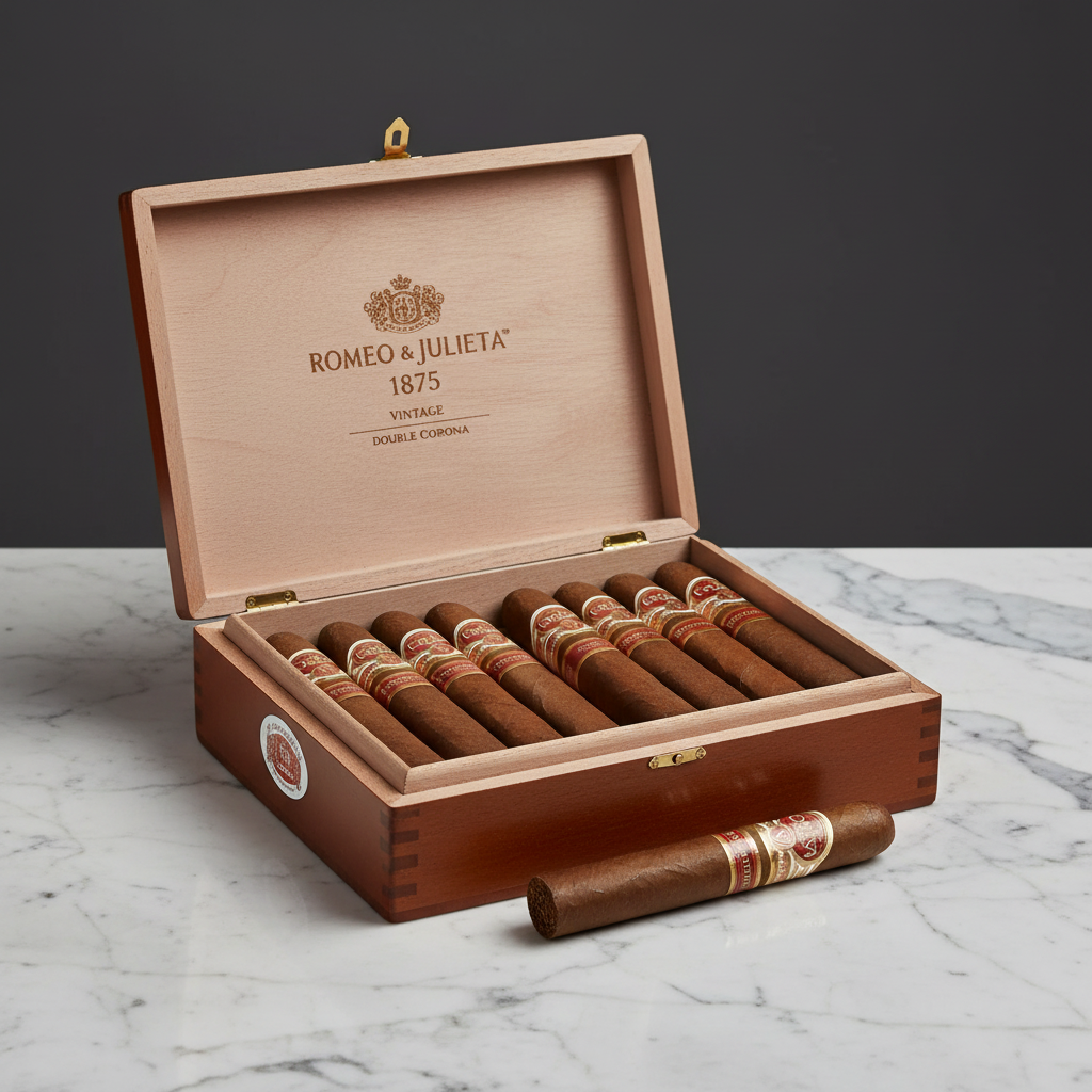 Romeo Y Julieta 1875 Vintage Love , Double Corona