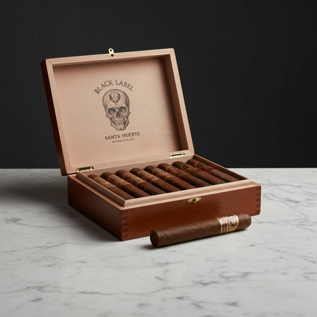 Black Label Santa Muerte Robusto 4.75 x 52