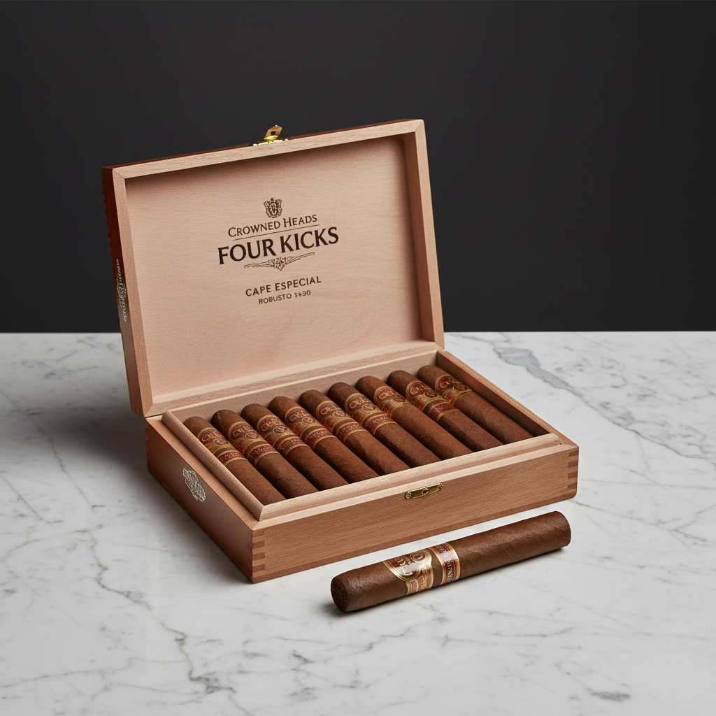 Crowned Heads Four Kicks Cape Especial Robusto 5x50