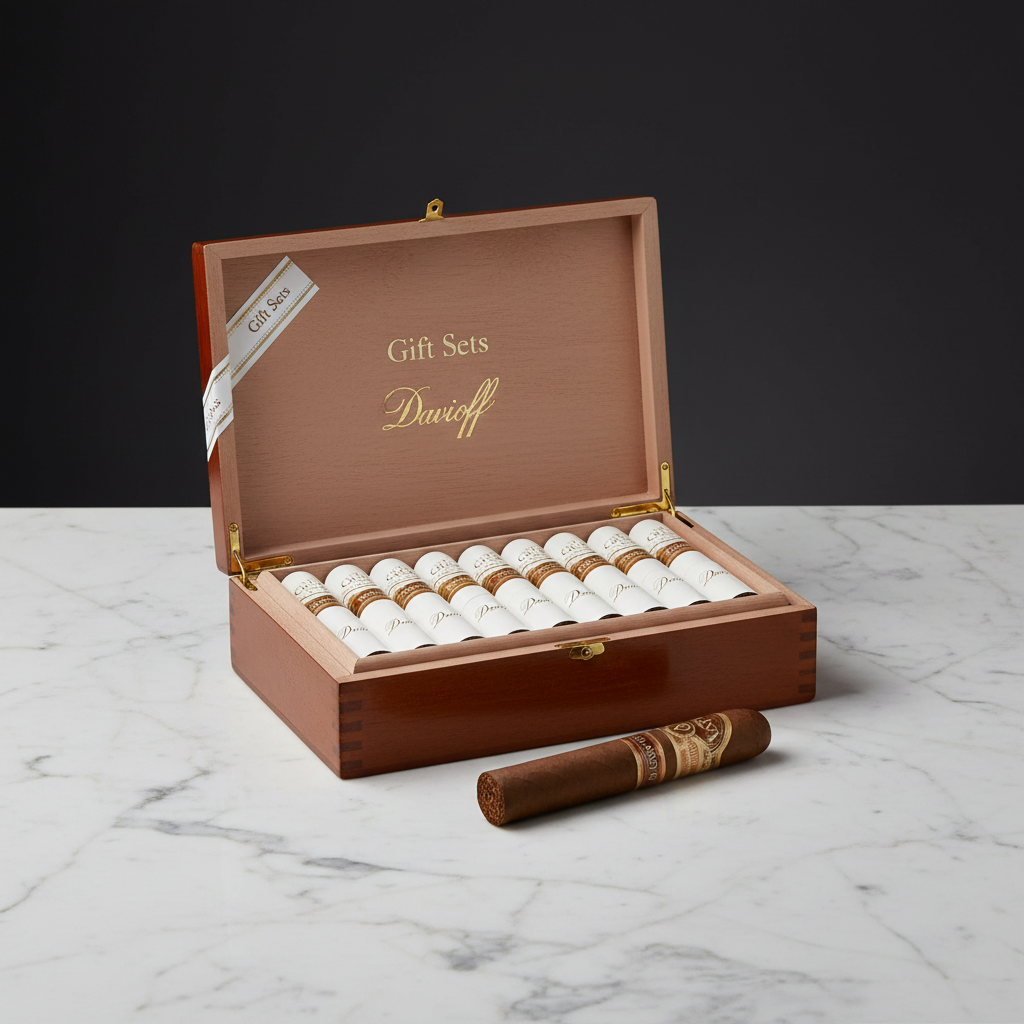 Davidoff Gift Tubos White 3 Pack
