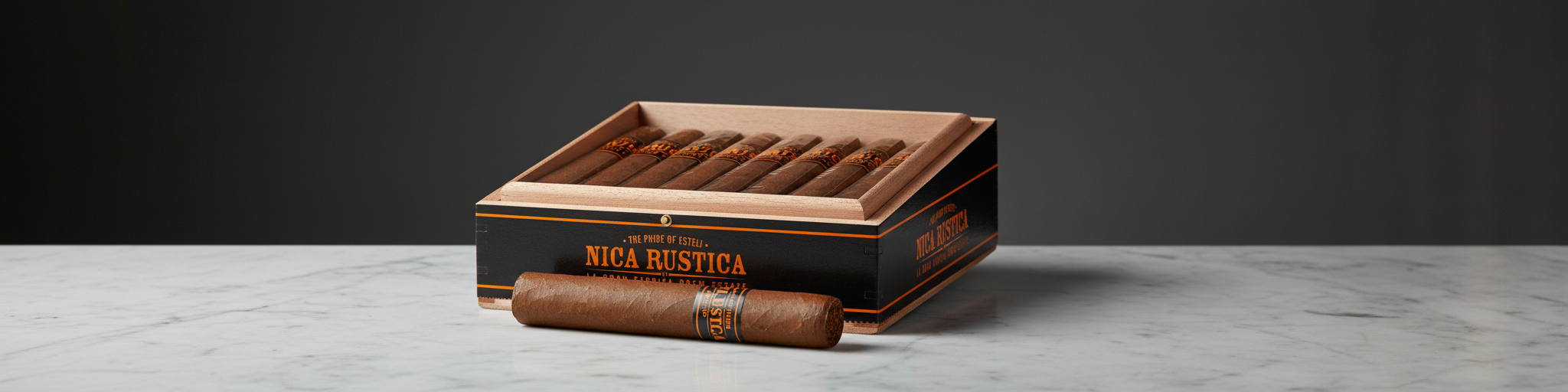 Nica Rustica CT Broadleaf Short Robusto