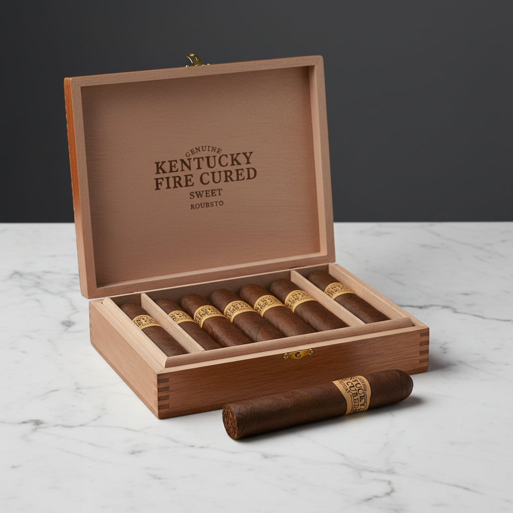 Kentucky Fire Cured Sweet Fat Molly Robusto