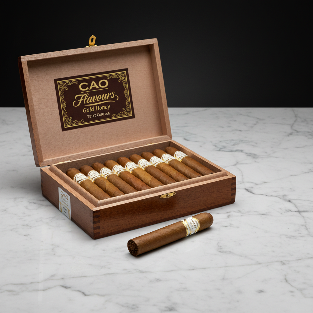 CAO Flavours Gold Honey Petit Corona