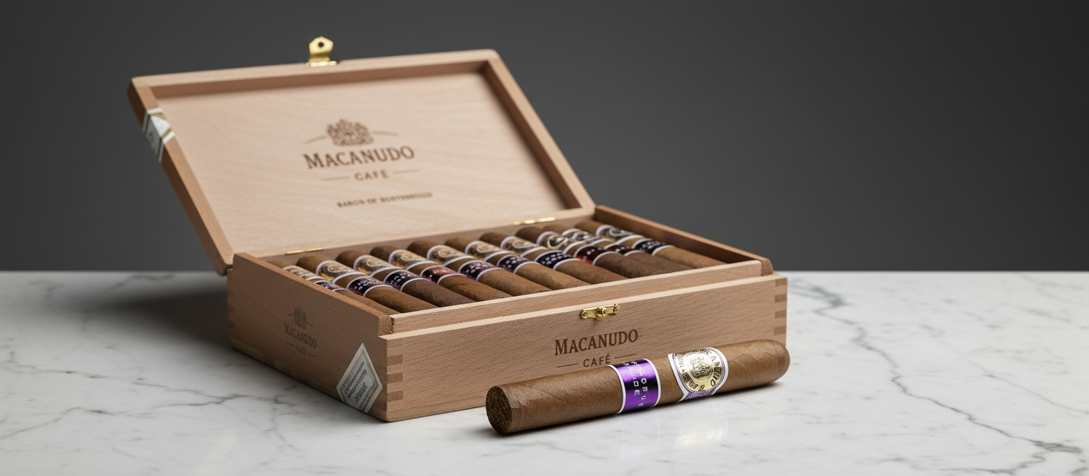 Macanudo Cafe Baron Of Rothschild 8.5x42