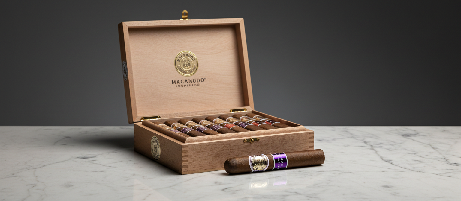 Macanudo Inspirado Black Churchill 7x48