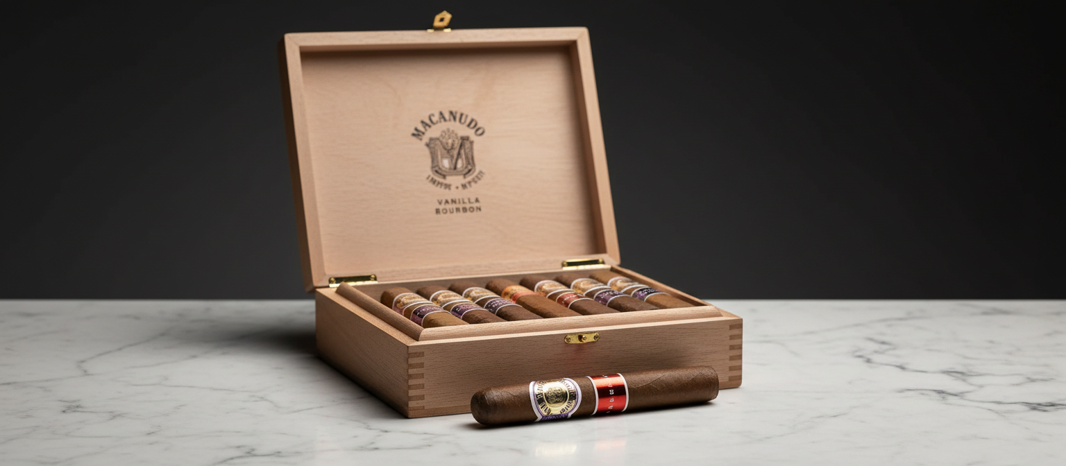 Macanudo M Vanilla Bourbon Robusto