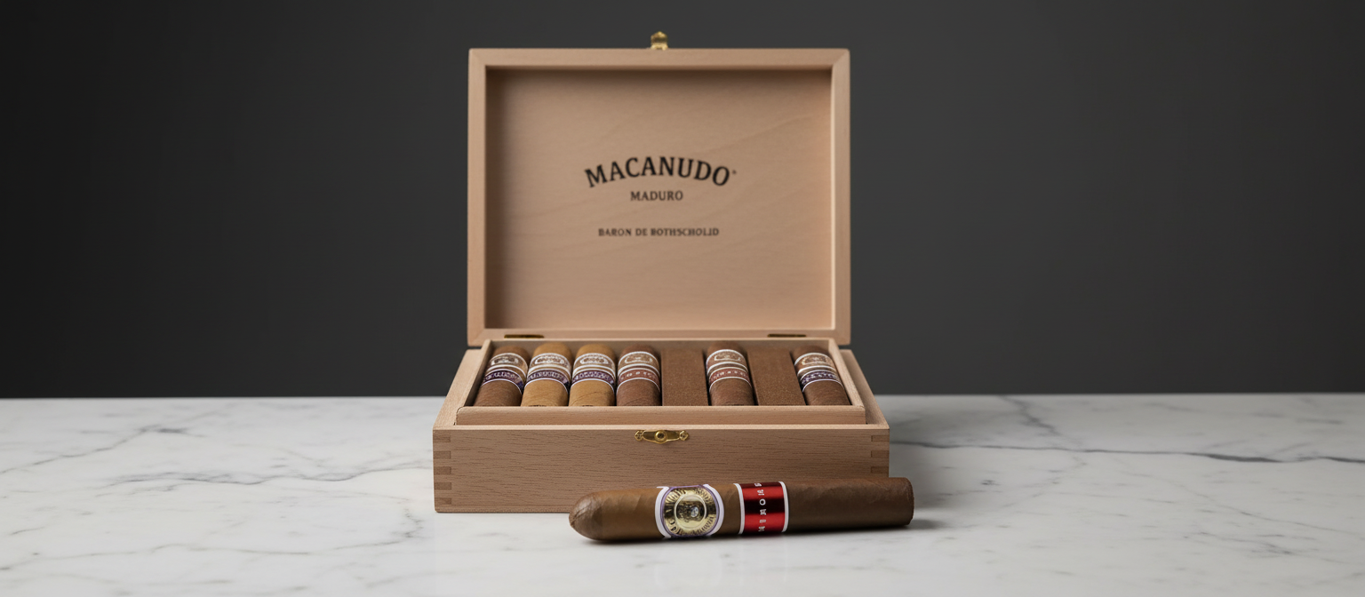 Macanudo Maduro Baron De Rothschild 6.5x42