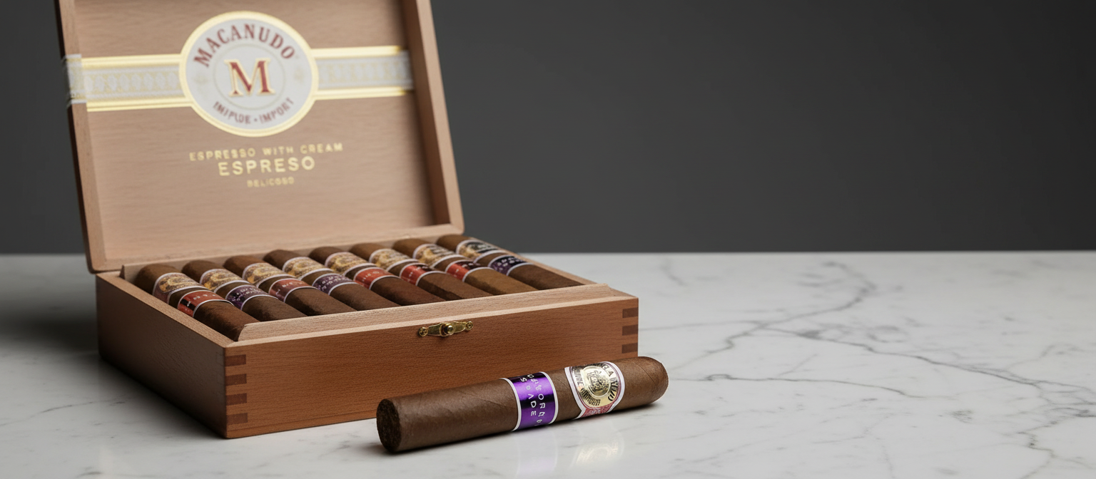 Macanudo M Espresso with Cream Belicoso