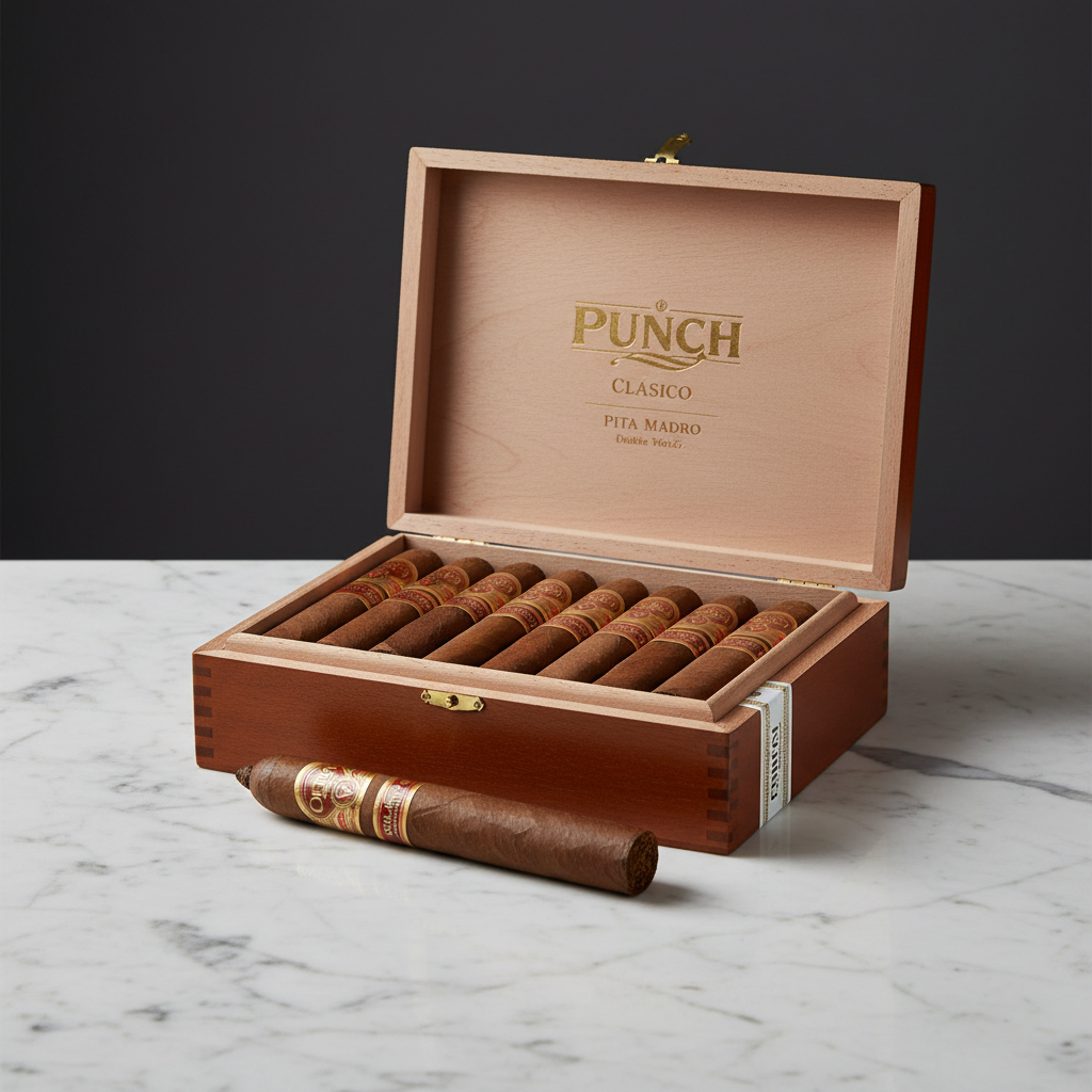 Punch Clasico EMS Pita Maduro,Toro, 6 1\8x50