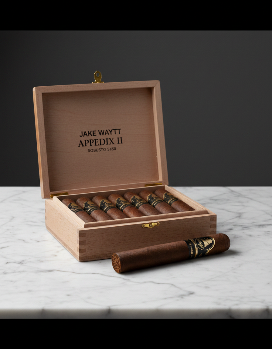 Jake Wyatt Appendix II Robusto 5x50