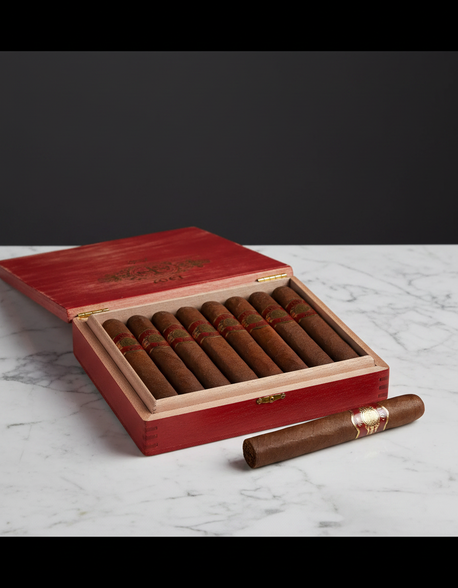 Aladino Corojo Reserva Box Pressed Figurado