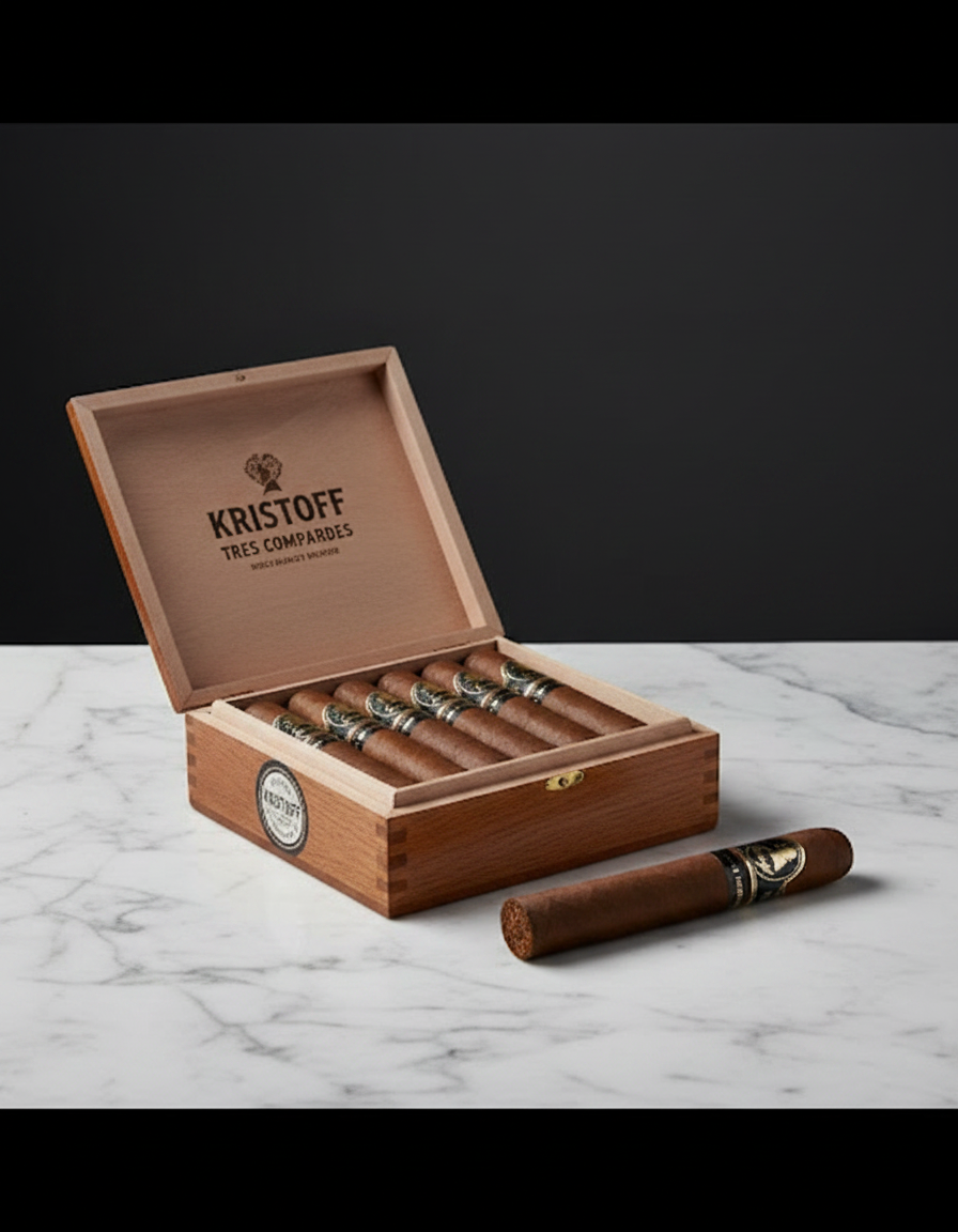Kristoff Tres Compadres Robusto 5x50