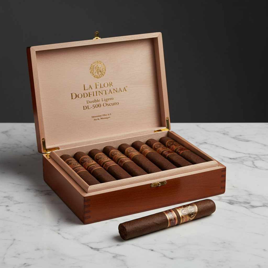 La Flor Dominicana Double Ligero DL-500 Oscuro